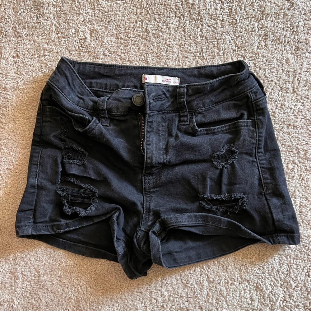 So high rise shorties size 1